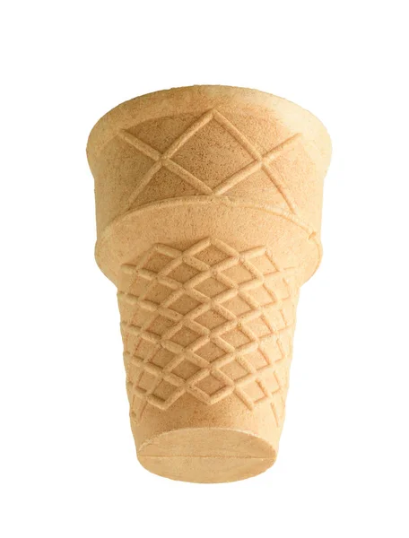 Gelato cono isolato — Foto Stock