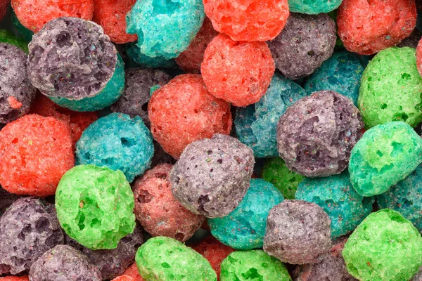 Granen Achtergrond Kleurrijke Ontbijt Eten — Stockfoto