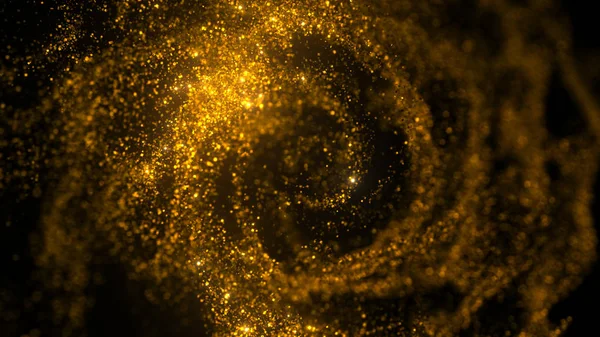 Золото Блиск Текстури Різдвяні Абстрактні Фону Спіраль Проблиск Блиск Спалах — стокове фото