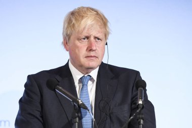 Boris Johnson, Londra Dışişleri Bakanı, İngiltere. Temmuz 2017