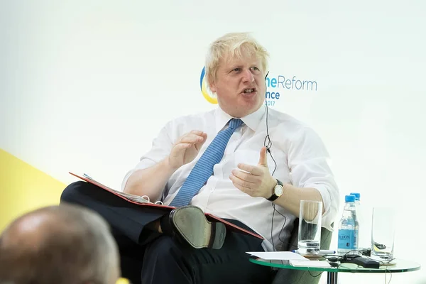 Boris Johnson Secretary State Foreign Affairs London July 2017 — Stock Photo, Image