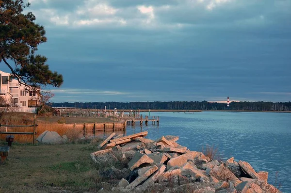 Gyönyörű Vad Természet Táj Assateague Sziget — Stock Fotó