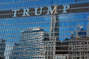Chicago, Abd - 15 Temmuz 2015: Trump International Hotel & Tower Chicago.