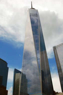 New York, Amerika Birleşik Devletleri - 20 Temmuz 2015: Bir Dünya Ticaret Merkezi Binası.