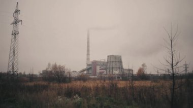 Fabrika hava polution inşaat sanayi tesisi depolama şehir kimya bulutları ekoloji enerji görüntüleme ekipmanları gece yakıt yakıtları hızlandırma zaman aşımı