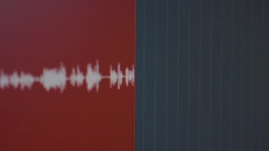 Müzik bilgisayar tasarımı teknolojisini kaydetmek için programın arayüzünün stüdyo görüntüsü dj ses dijital karışık arka plan düzenleme dalga ekran grafik profesyonel program elektroniği