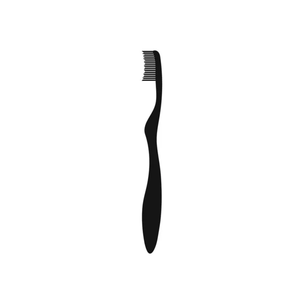 Icona dello spazzolino. vettore di stile piatto EPS . — Vettoriale Stock