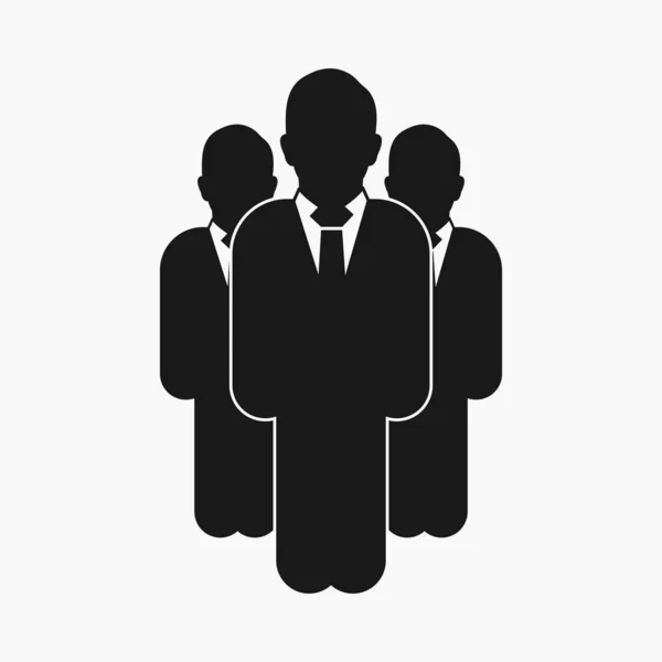 Business Leadership Icon. Flat style vector EPS.