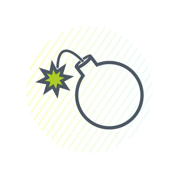 Значок Лінії Бомби Редагування Векторні Ілюстрації Символів Eps Векторна Графіка