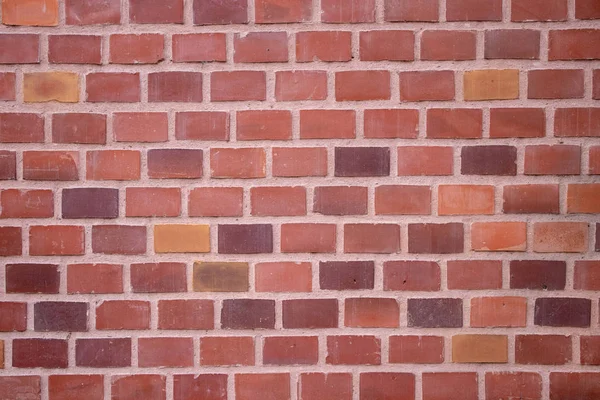 Kırmızı düzgün modern tuğla tuğla duvar