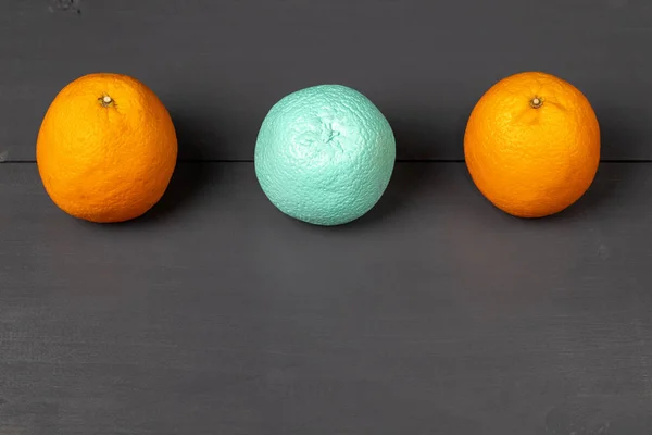 oranges and one of them is not like everyone else