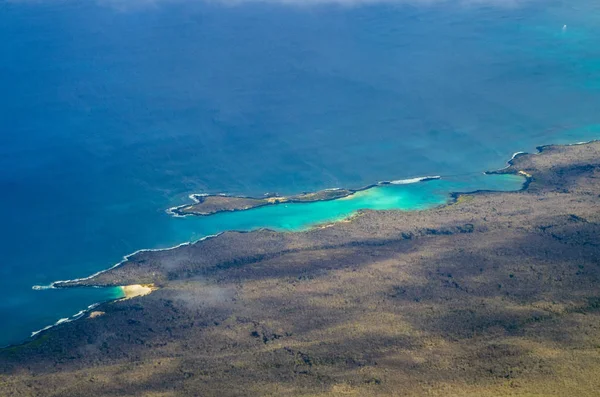 Vista Aérea Del Parque Nacional Galápagos Ecuador —  Fotos de Stock