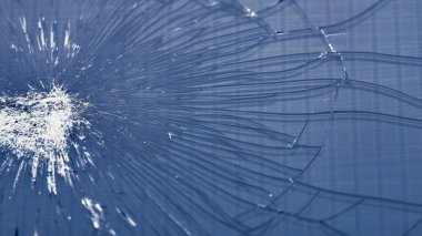 Siyah arka plan, tasarım öğesi kırık cam - beyaz çizgiler. dokunmatik ekran smartphone kırık ekran ile