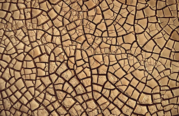 Desert Aerial view. beautiful cracks in the ground.