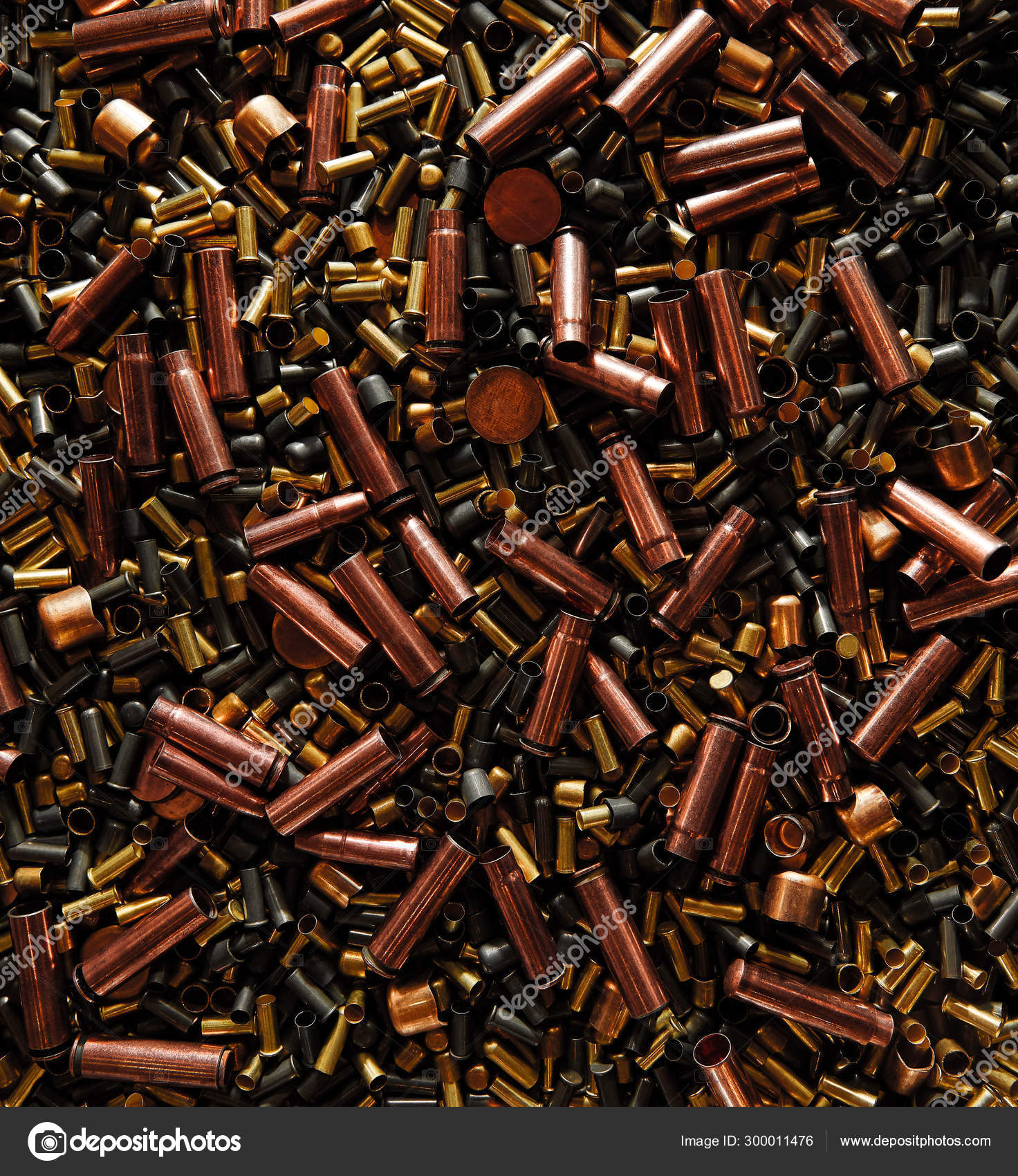 Bullet Shells Ground Stock Photo - Download Image Now - Bullet