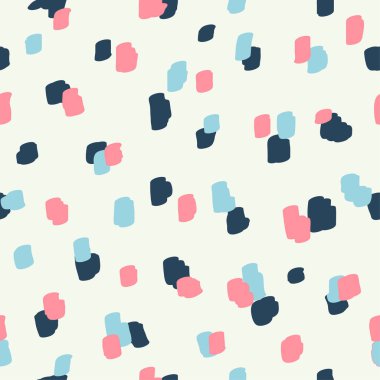 Güzel soyut seamless modeli. El işi sanatsal biçemi.