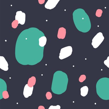 Güzel soyut sorunsuz yinelenen desen. El tarzı boyalı.