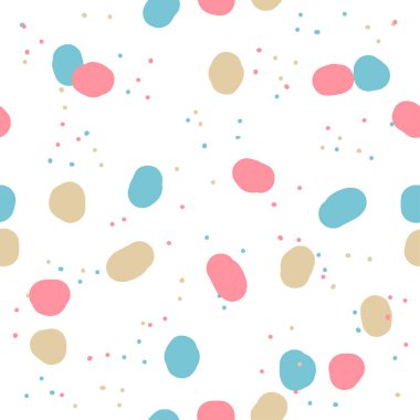 Güzel soyut sorunsuz yinelenen desen. El tarzı boyalı.