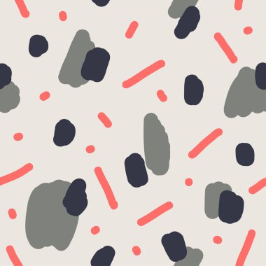 Güzel soyut sorunsuz yinelenen desen. El tarzı boyalı.