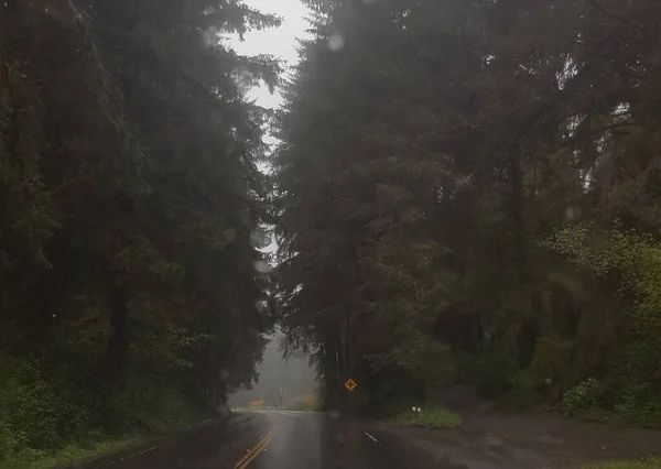 Rainy Day California Roads — Stock Photo, Image