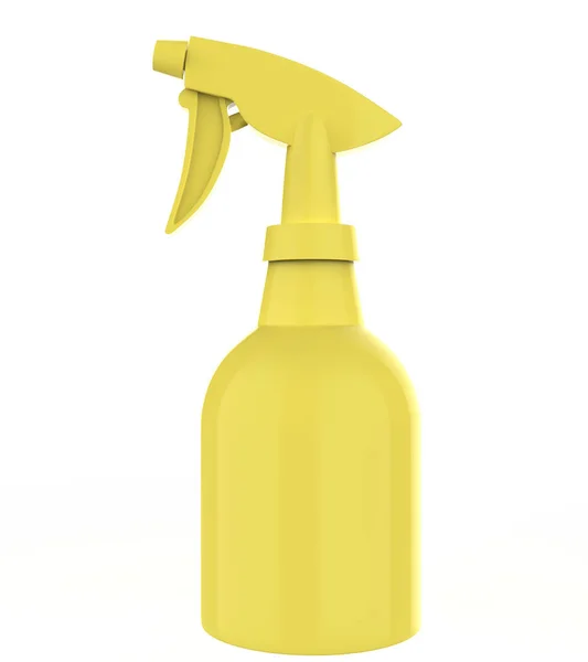 Spray Butelki Głowicą Pistoletu Produktów Kosmetycznych Lub Pielęgnacji Domu Plastikowe — Zdjęcie stockowe