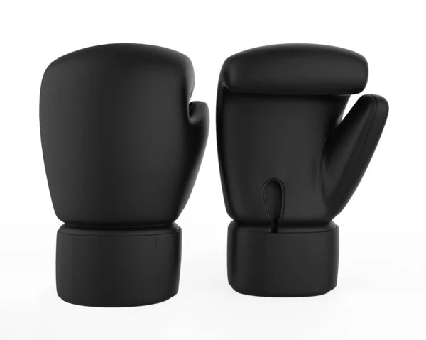 Realistic Boxing Gloves Isolated White Background Illustration — ストック写真
