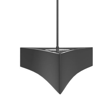 Tavan Delisi Hırdavatçıları Üç Grafik Paneli tutuyor. 3d illüstrasyon