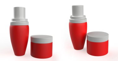 3d şablonlu kozmetik ürünler