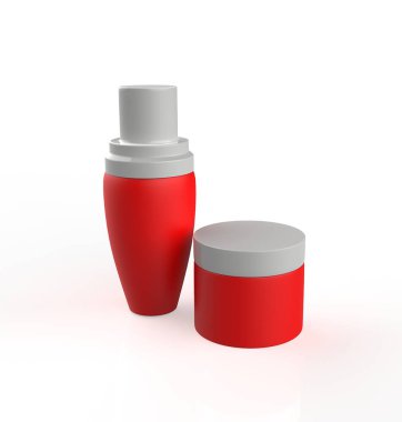 3d şablonlu kozmetik ürünler