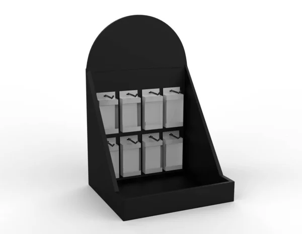 Phone Accessory Display Stand Retail Display Stand Hook Product Display — ストック写真