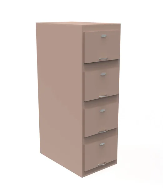 Office Filing Cabinets Illustration — Stock Photo, Image
