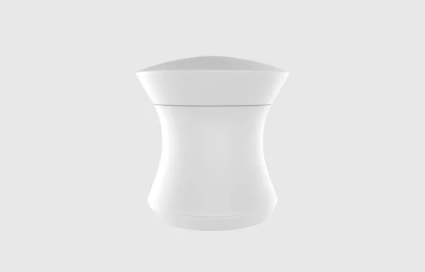 Vaso Cosmetico Modello Isolato Sfondo Bianco Illustrazione — Foto Stock