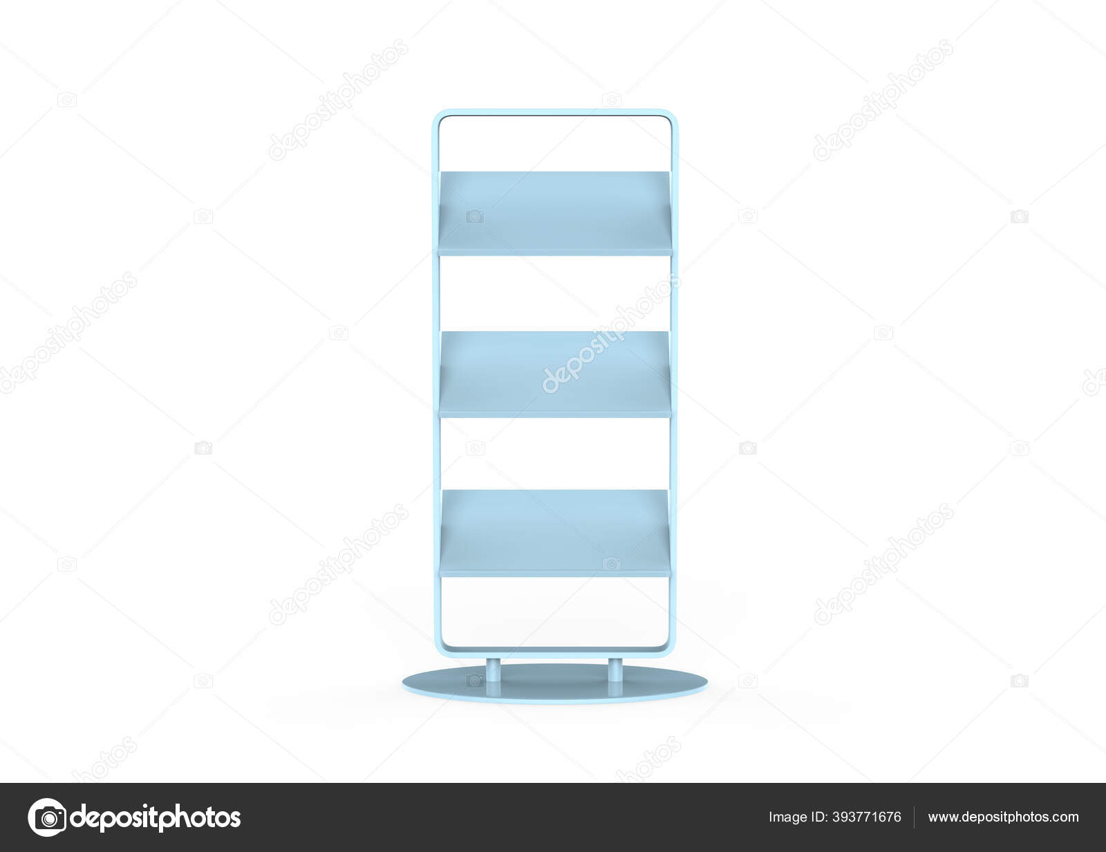 Download Lepose Tray Magazine Stand Dan Newspaper Stand Catalogue Brochure Stand Stok Foto C Designkida 393771676 PSD Mockup Templates