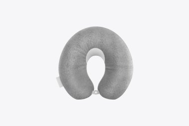 Boş kafa desteği aksesuar modeli, beyaz arka planda izole edilmiş. 3B Görüntü