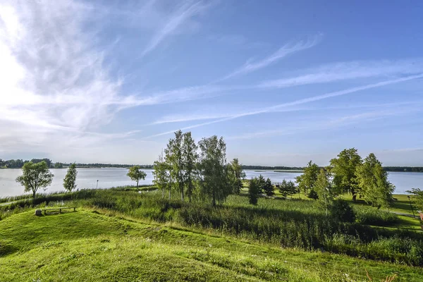 Prachtig Meer Kirkilu Litouwen Vlakbij Het Kasteel Birzai — Stockfoto