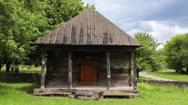 Old House Peasants Museum Pirogovo Pirogov Country Estate National Museum — Stock Photo, Image