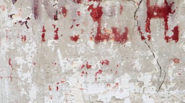 Doğal beton duvar dokusu. İç ve dış tasarım için bir duvar olarak havalandırılmış beton arka plan