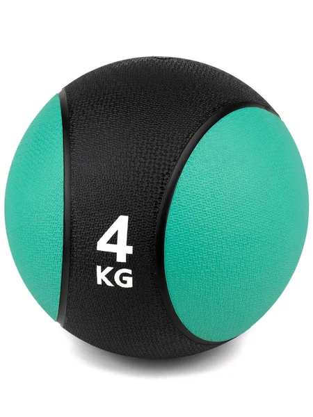 Tıp topu yeşil 4 kg izole