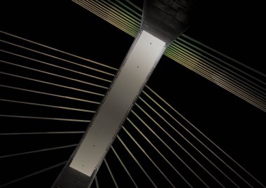 Köprü detayının soyut gösterimi.