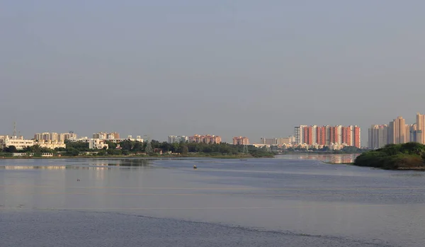 Chennai Tamil Nadu India Oct 2020 Enorme Moderne Nieuwbouw Appartementencomplex — Stockfoto