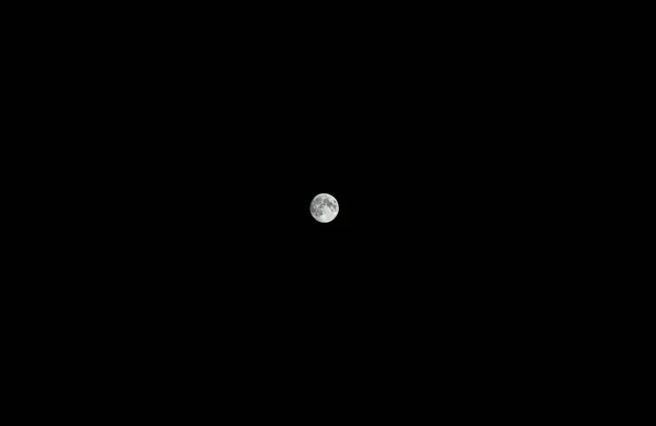 Повний Місяць Проти Нічного Неба Фон Нічного Неба — стокове фото
