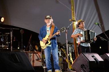 Khao Kho, Tayland - Fab 2, 2024: Surachai Chantimathawn, Caravan grubundan Nga Caravan olarak da bilinir, 2024 Khao Kho Festivali 'nde bir konser verdi..