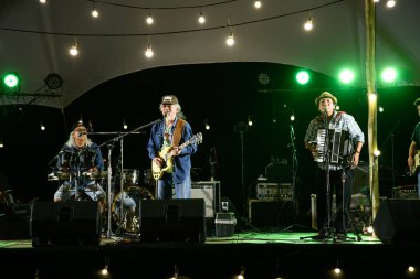 Khao Kho, Tayland - Fab 2, 2024: Surachai Chantimathawn, Caravan grubundan Nga Caravan olarak da bilinir, 2024 Khao Kho Festivali 'nde bir konser verdi..