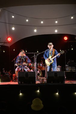 Khao Kho, Tayland - Fab 2, 2024: Surachai Chantimathawn, Caravan grubundan Nga Caravan olarak da bilinir, 2024 Khao Kho Festivali 'nde bir konser verdi..