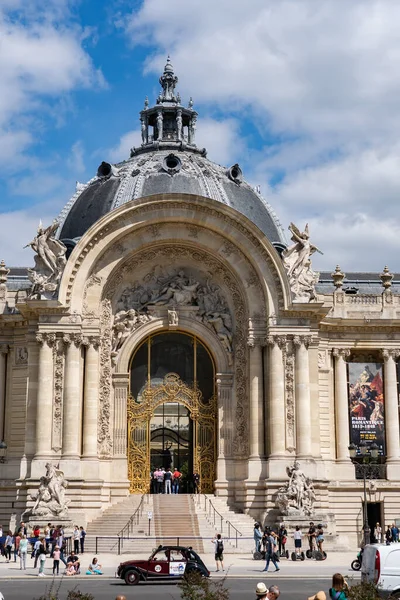 Petit Palais Museo Bellas Artes París Encuentra Frente Grand Palais —  Fotos de Stock