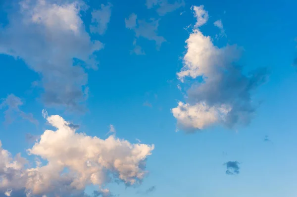 Blue Sky Clouds Abstract Sky Background Texture — Stock Photo, Image