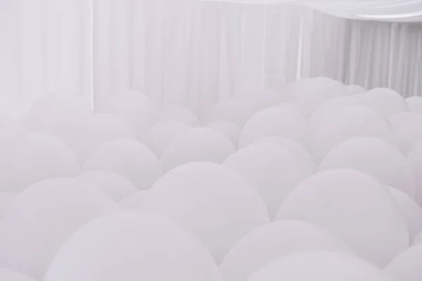 Arka plan kullanmak için beyaz balon — Stok fotoğraf