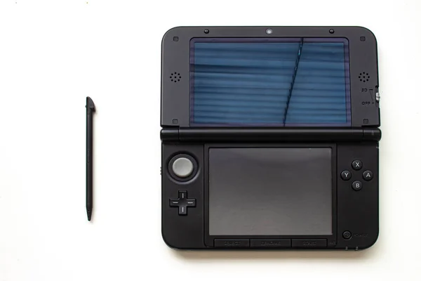 캘거리 캐나다 앨버타 2020 배경에 닌텐도 3Ds — 스톡 사진