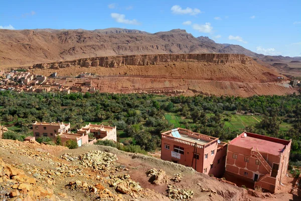 typical small town in Morocco, Africa