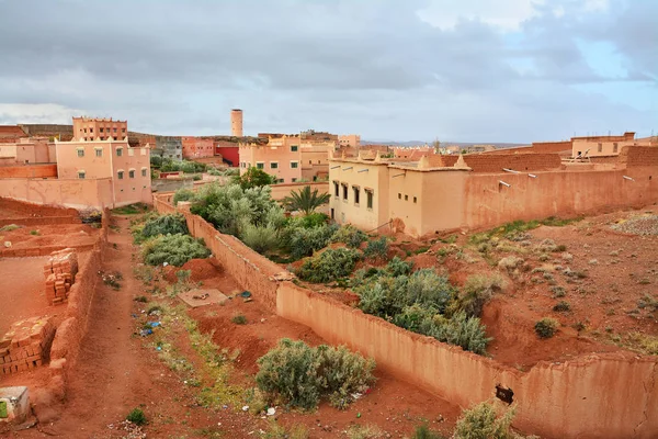 typical small town in Morocco, Africa